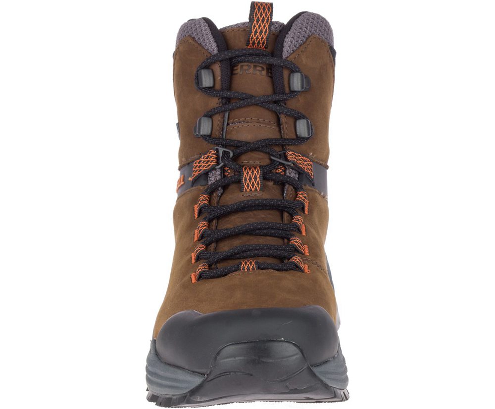 Merrell Boots Brown - Phaserbound 2 Tall Waterproof - Mens 56HWOJXEC